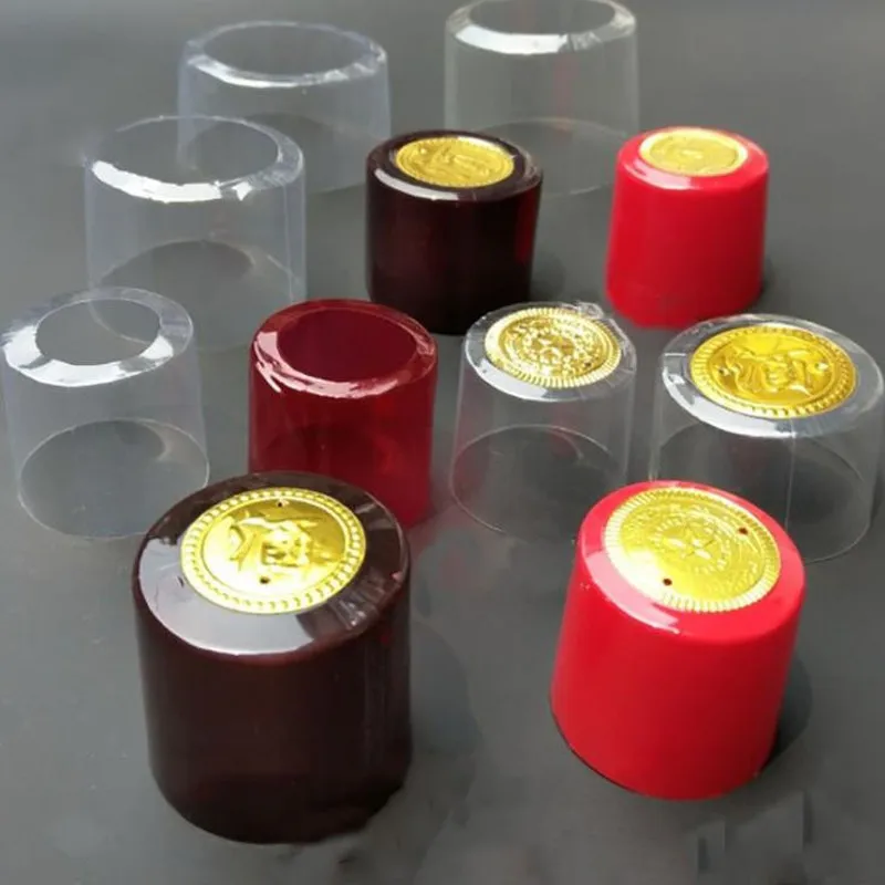 Wine Beer Liquor - 100X PVC Wine Bottle Shrink Film
