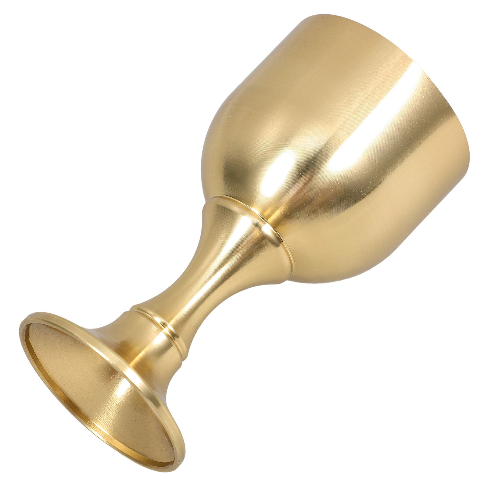 Wine Beer Liquor - Copper Goblet Vintage Style Delicate Retro