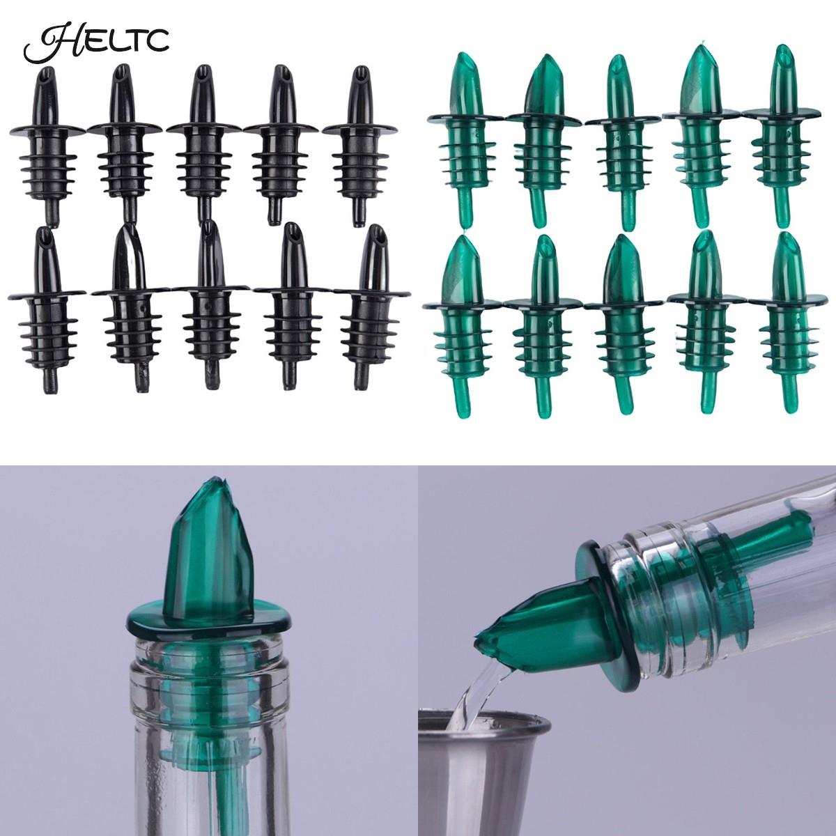 Wine Beer Liquor - 10pcs Spout Pourer Stopper Liquor Spirit