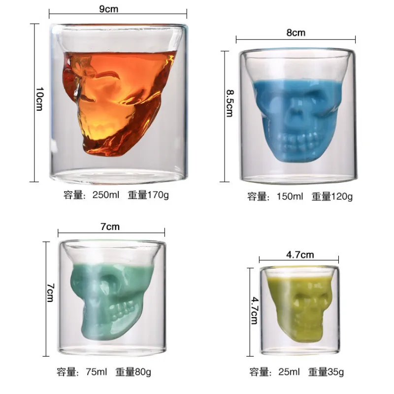 Double-layered Transparent Sku - Wine Europe Beer Europe Vodka Europe review and price