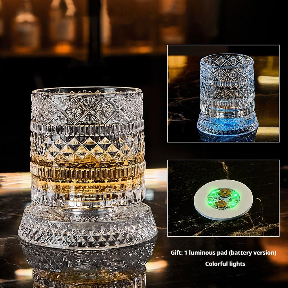 Rotating Whiskey Glass Creativ - Wine Beer Liquor review and price
