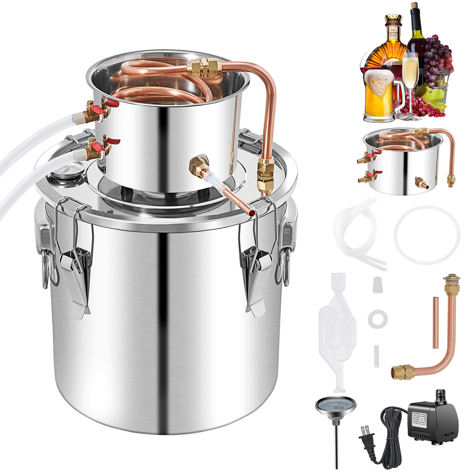 SucceBuy 50L Alcohol Still Sta - Wine Beer Liquor review and price