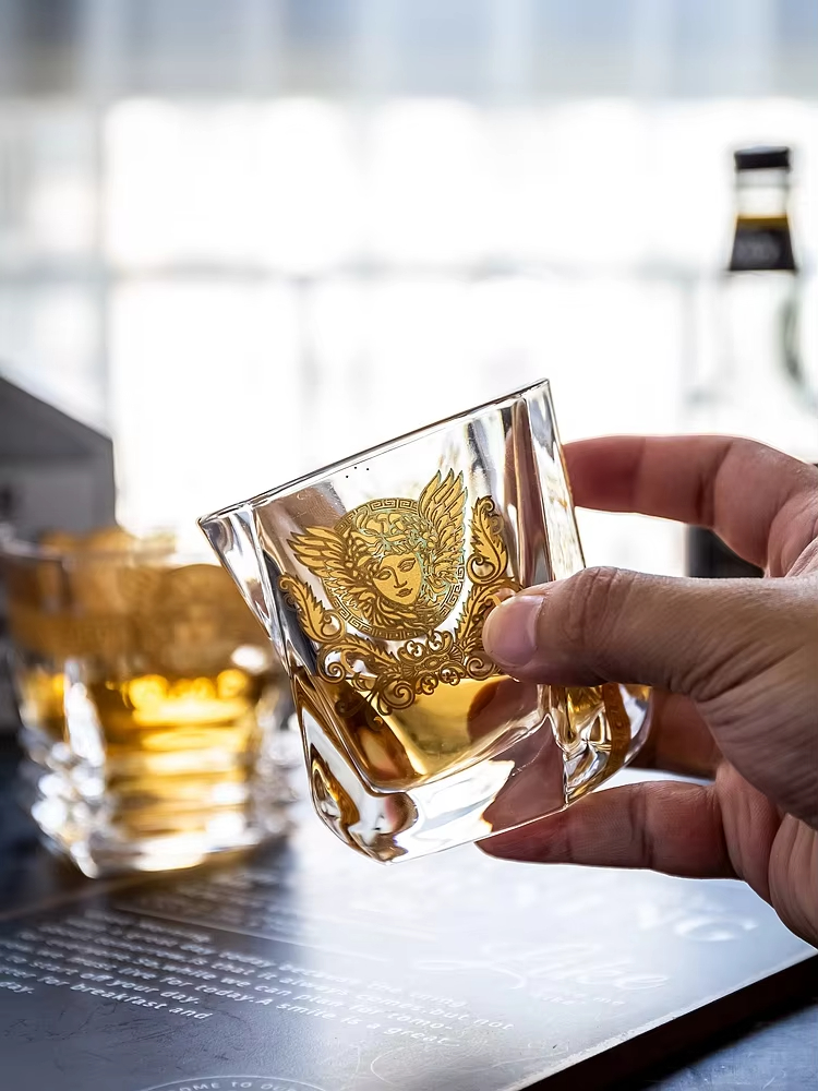 Medusa Gold Head Painted Whisk - Wine Beer Liquor review and price