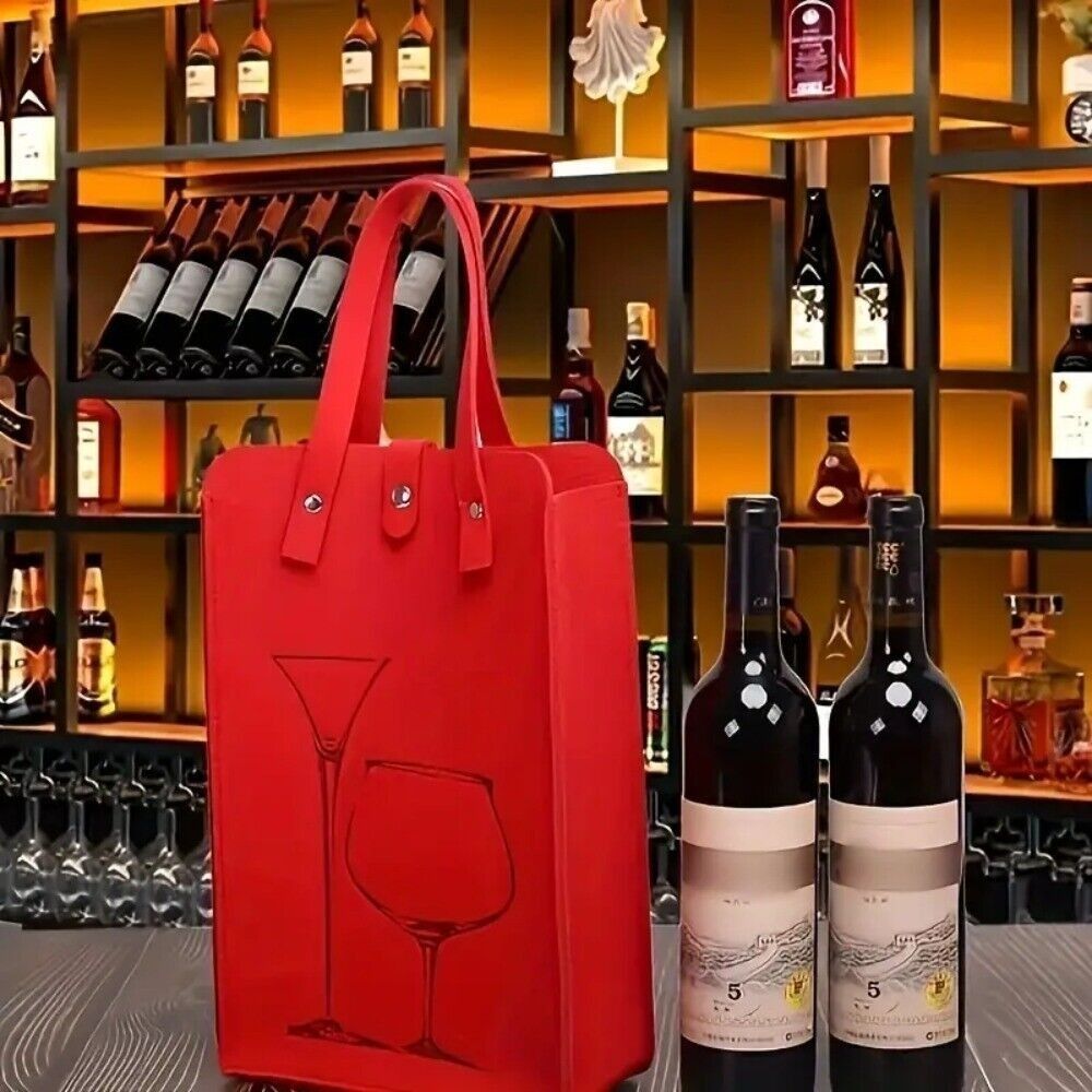 High Quality Felt Red Wine Bag - Wine & Beer Packages review and price