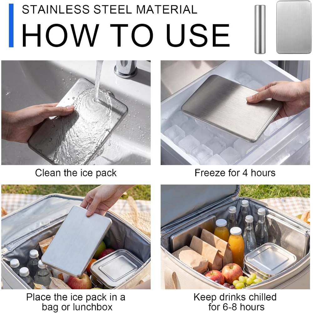 Stainless Steel Ice Pack for C - Wine Beer Refrigerator review and price