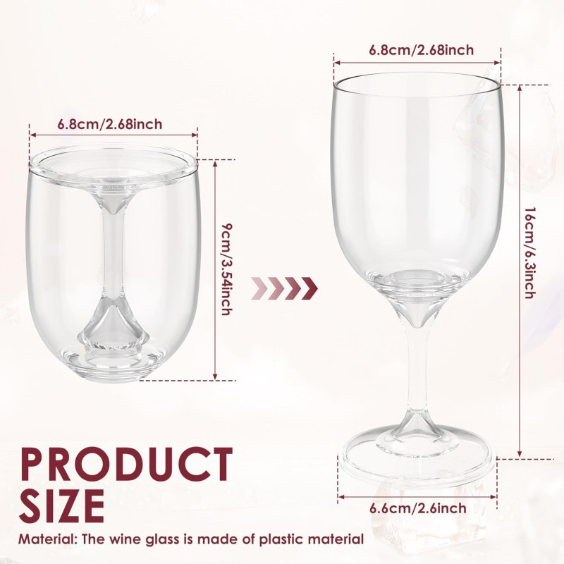 Folding Wine Glass Transparent - Wine & Beer Packages review and price