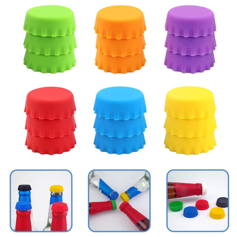 Novelty Sealing Caps 18 Pcs Si - Beer Wine Reus review and price