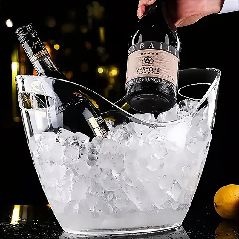 Clear 4L Ice Bucket Ice Shovel - Wine Beer Refrigerator review and price